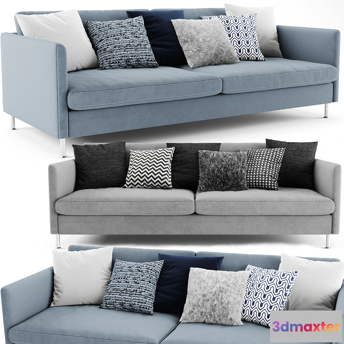 1440130 - BoConcept Indivi Compact Sofa 3D Max