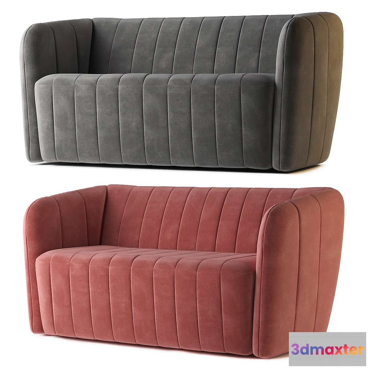 1440512 - Sofa Vaimon Velvet 3D Max
