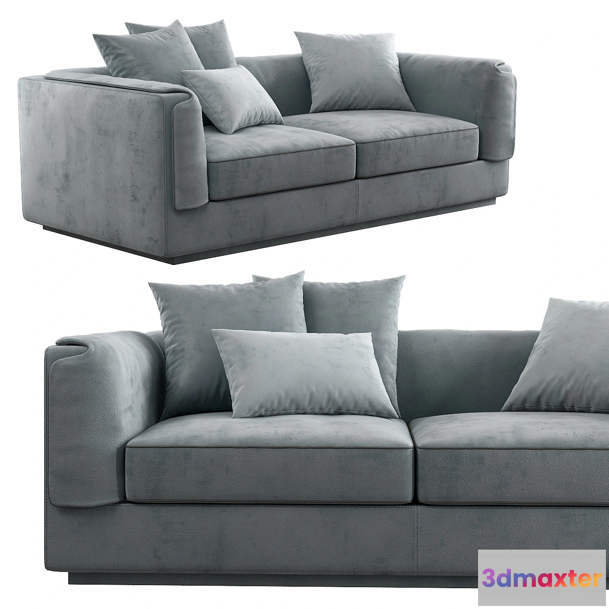 1440576 - Flou Gentleman SOFA 3D Max