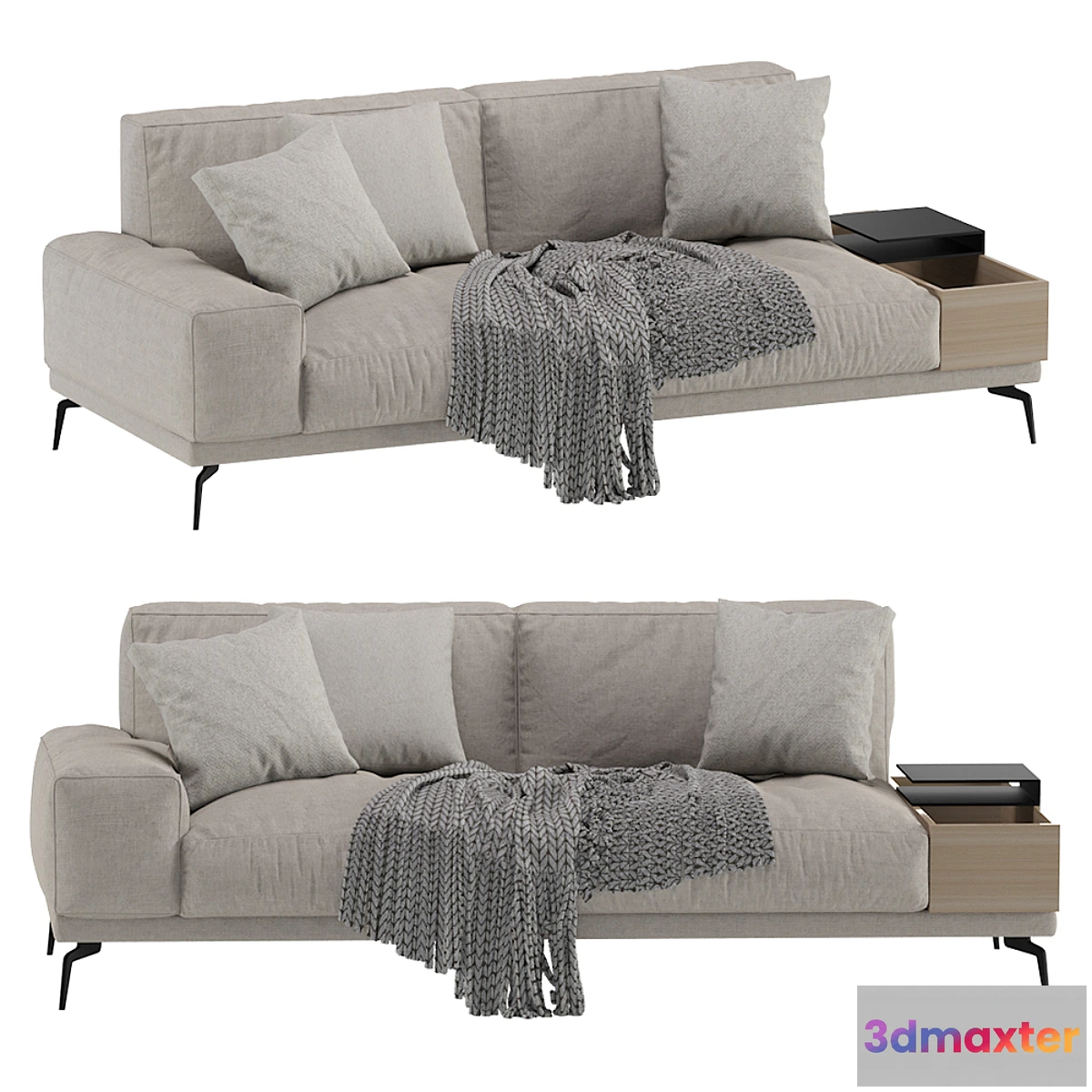 1441204 - Blake Sofa Ditre Italia 2 seat 3D Max