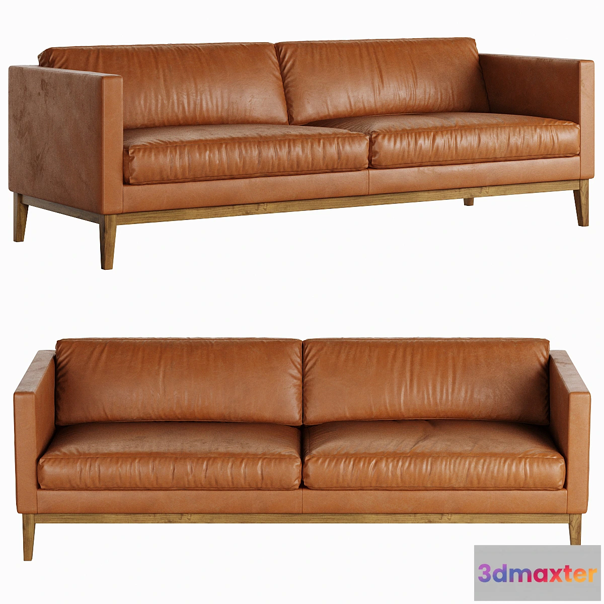 1441328 - Swedese Madison Leather Sofa 3D Max