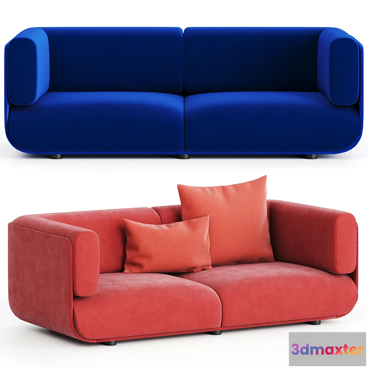 1441710 - Sofa SHAAL Arper 3D Max