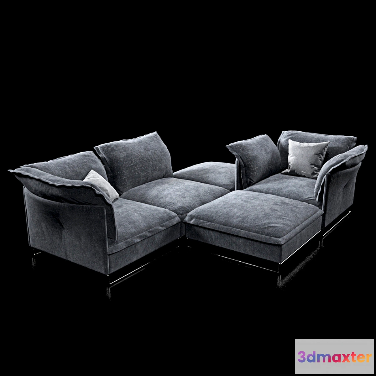1442082 - Sofa 20 - Natuzzi_Cambre 2638 3D Max
