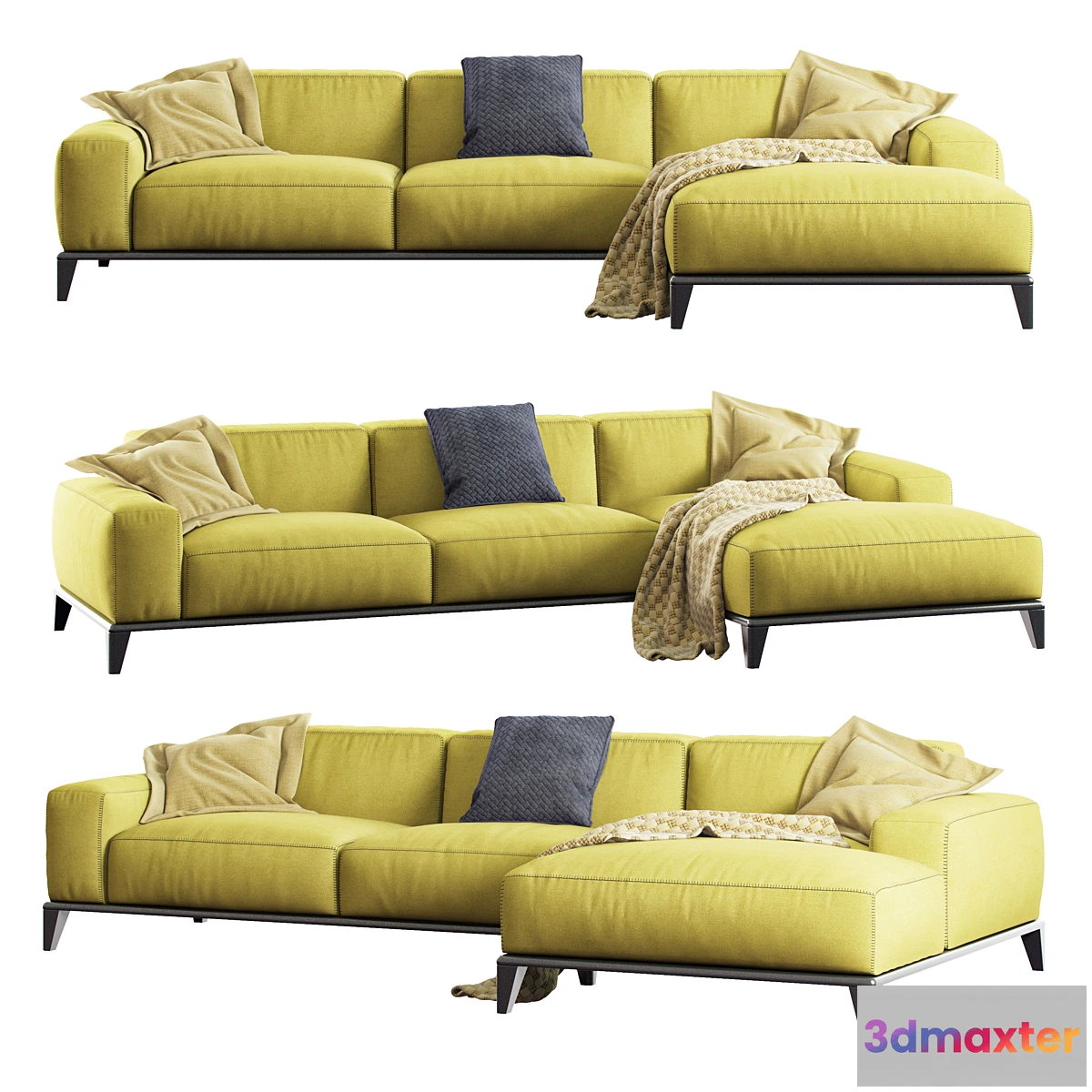 1443070 - corner sofa TREVOR from NICOLINE factory 3D Max