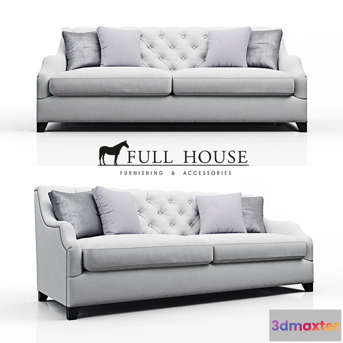 1443840 - NICOLE SOFA OM 3D Max