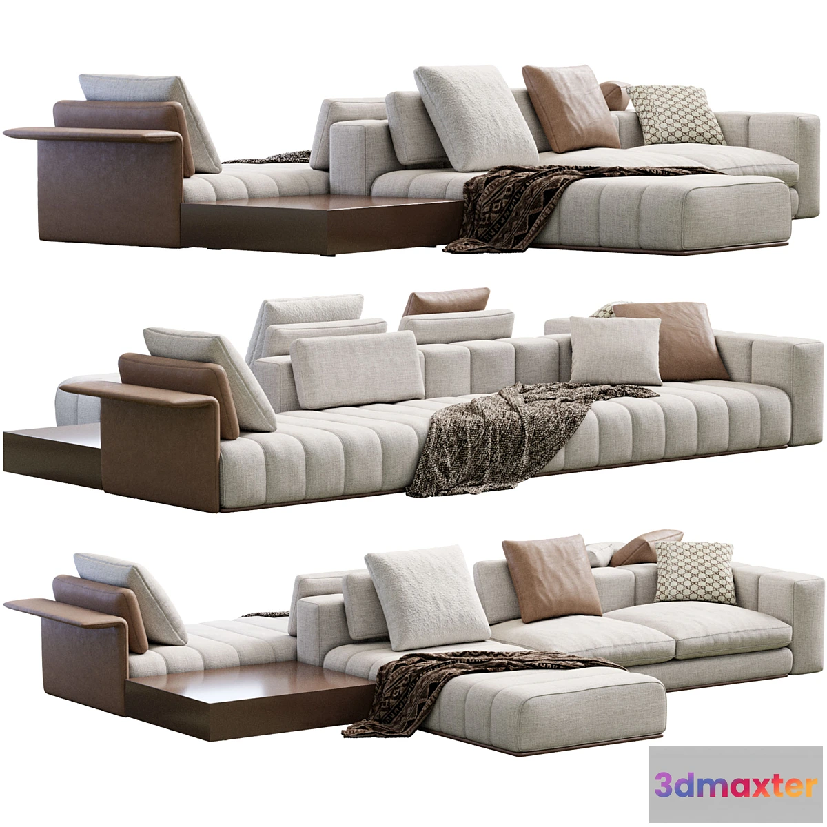 1444236 - Freeman By Minotti 3D Max