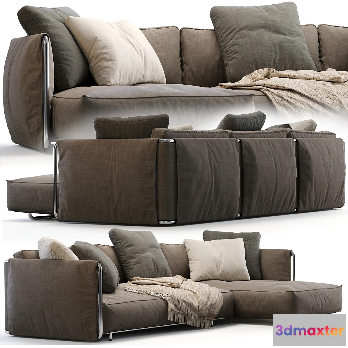 1444342 - EDMOND MODULAR BY FLEXFORM 3D Max