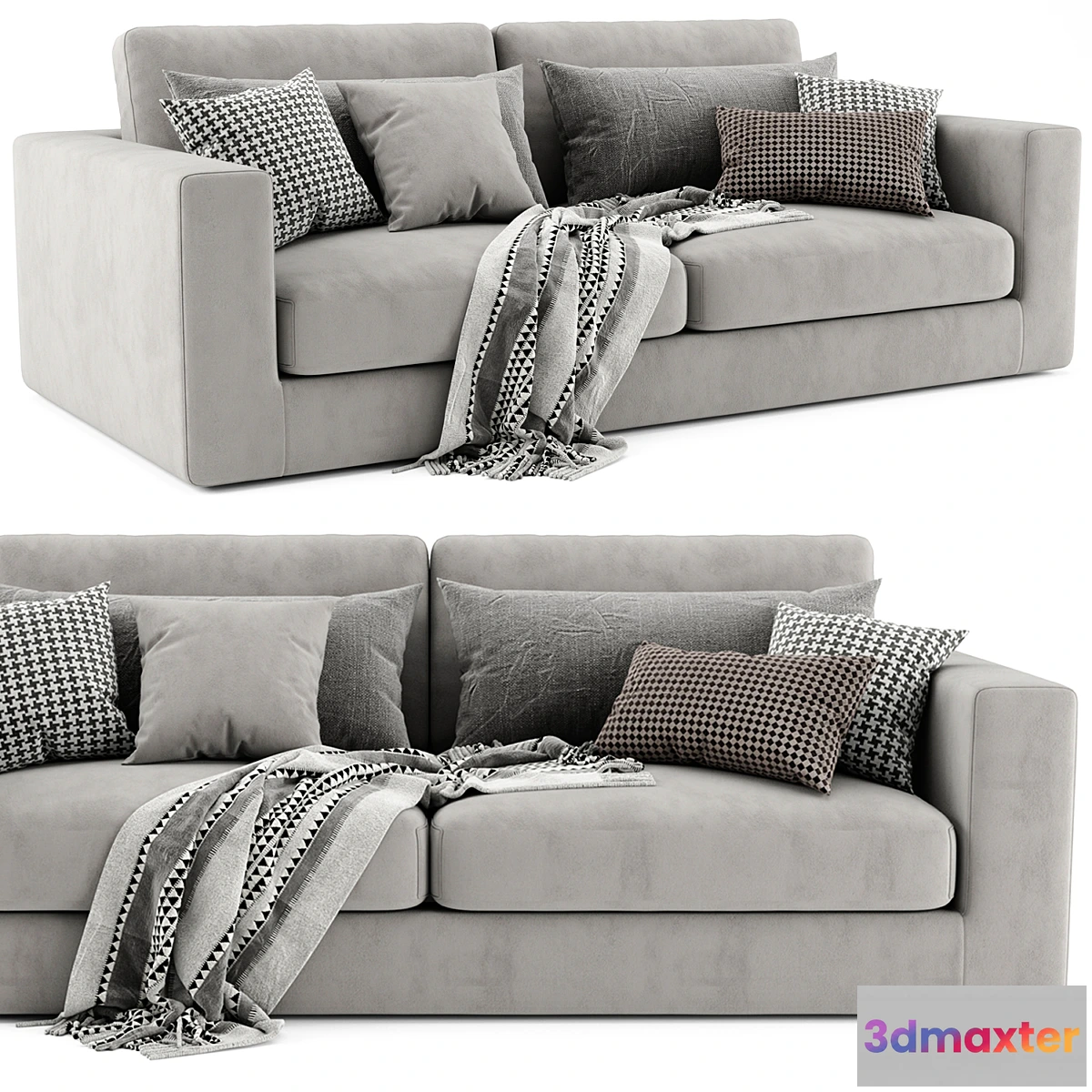 1444370 - Linteloo Studio 2 Seats Sofa 3D Max