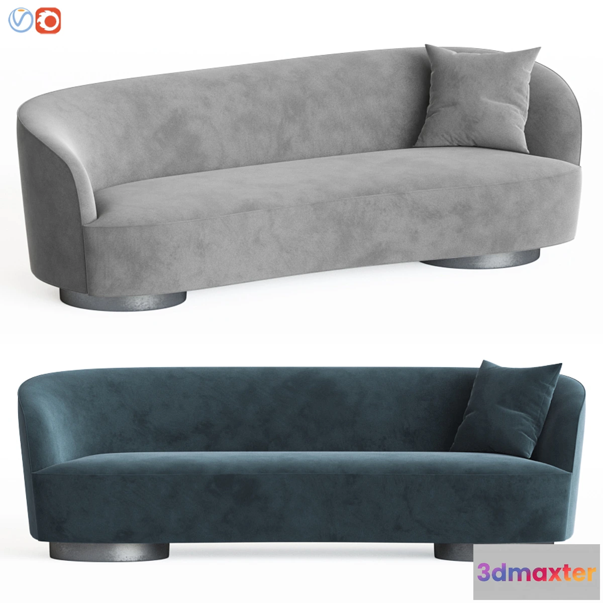 1444828 - New Moon Sofa Vladimirkagan 3D Max