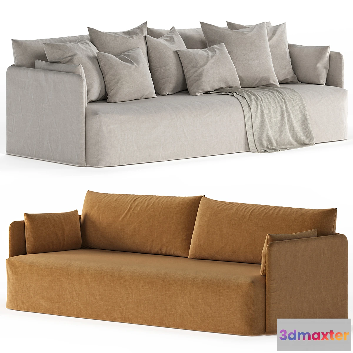 1445092 - Offset Sofa - Norm Architects 3D Max