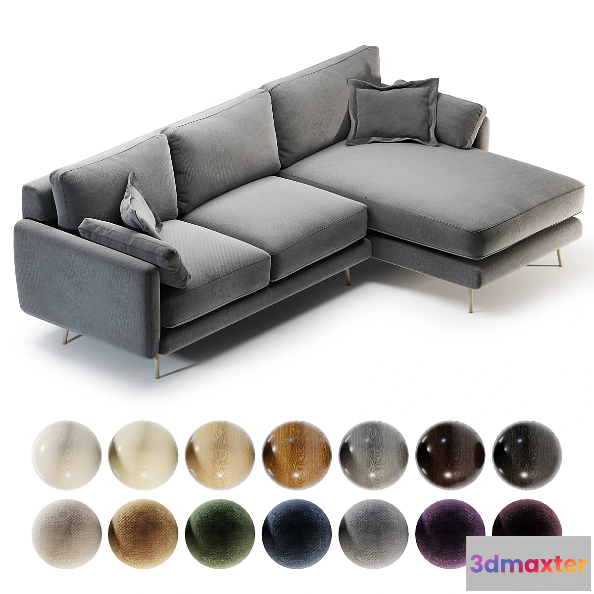 1445702 - Marais sofa 3D Max