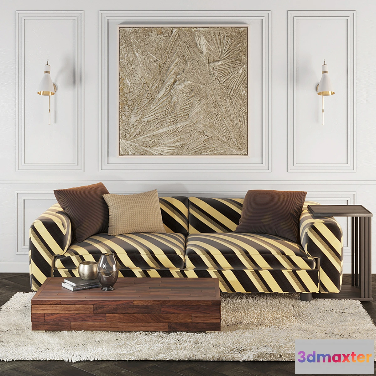 1446166 - living room set 2 3D Max