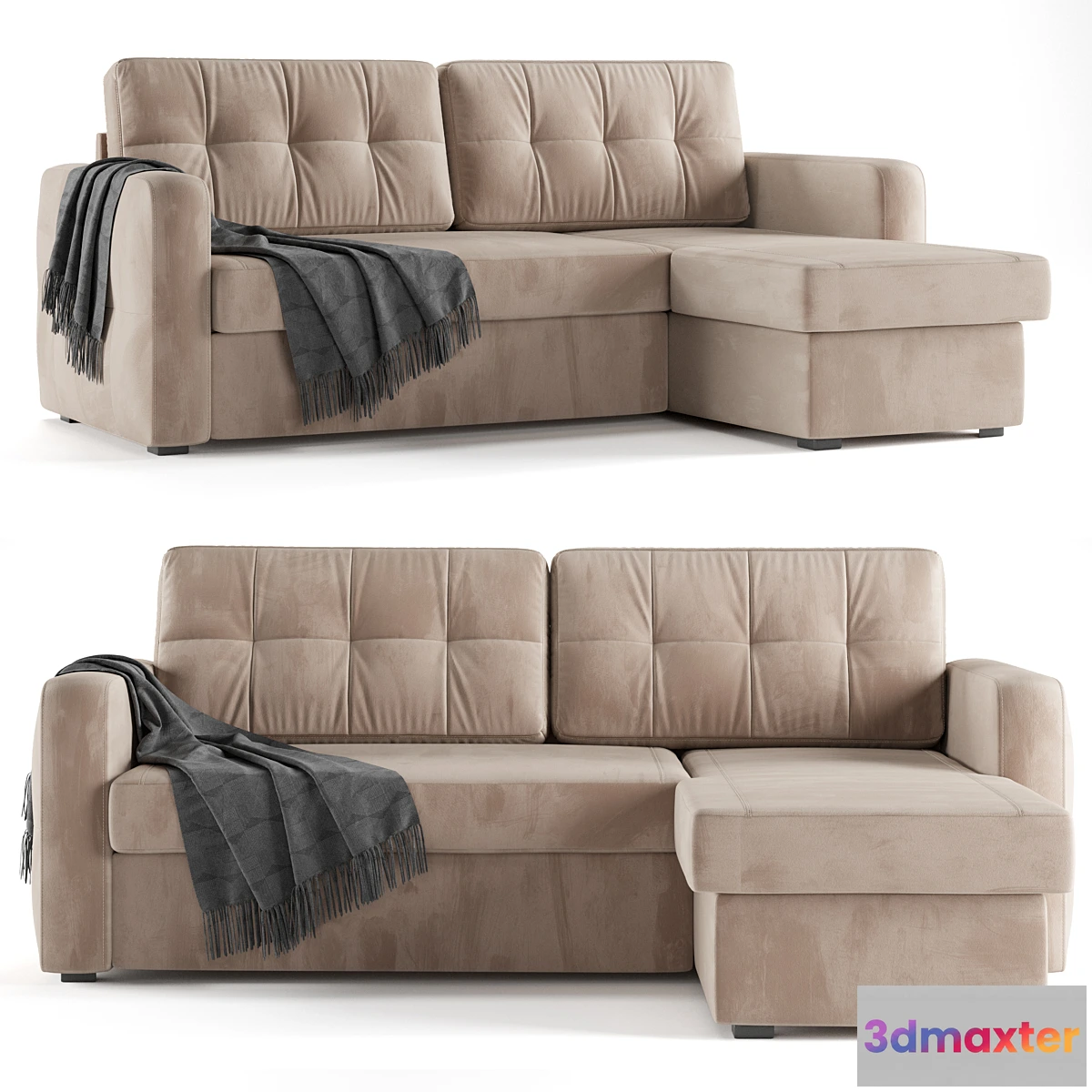 1446262 - Loko corner sofa 3D Max
