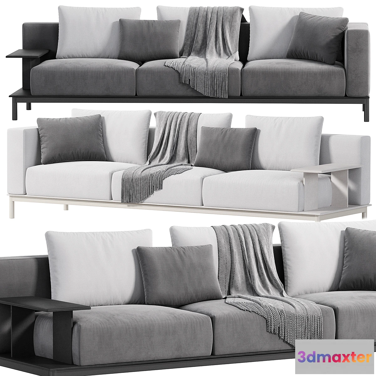 1446300 - Sofa Brera by poliform 3D Max
