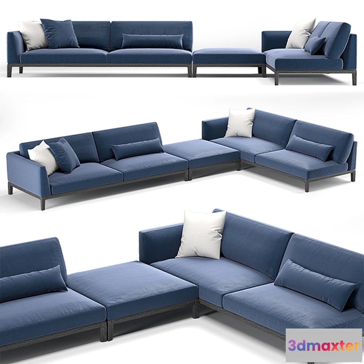 1446568 - Sofa Akita Busnelli 2 3D Max