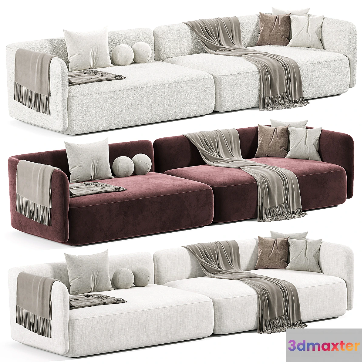 1446678 - Cozy Sofa By MDF Italia 2 3D Max