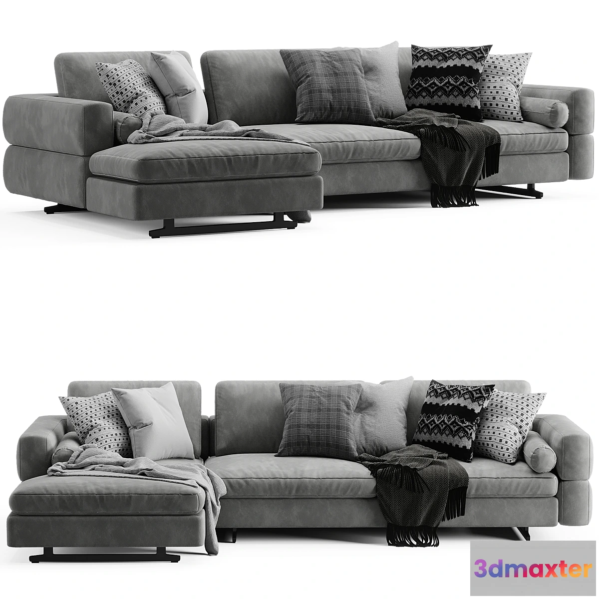 1446890 - Bonaldo Ever More Sofa 3D Max