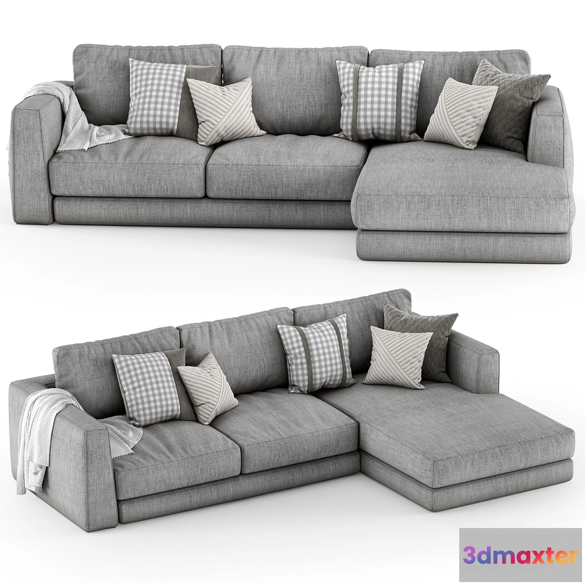 1447090 - Corner sofa Bodema BARCLAY 3D Max