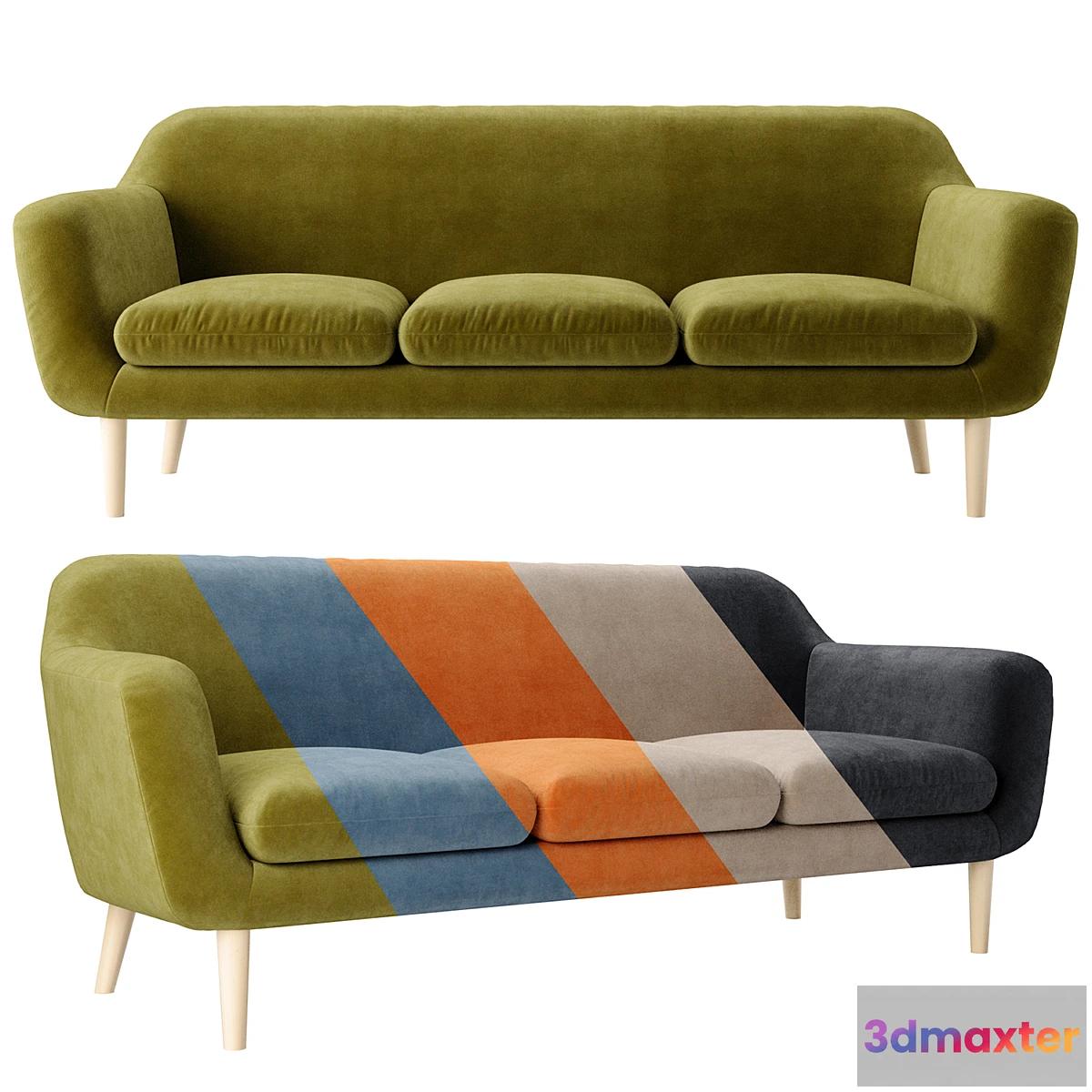 1447378 - Sofa Denmark 3D Max