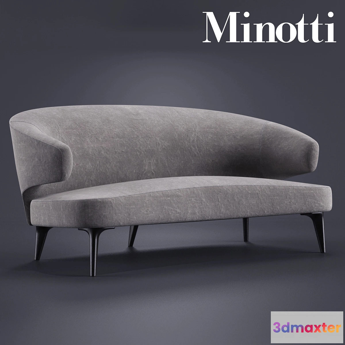 1447798 - Minotti Aston Sofa 3D Max