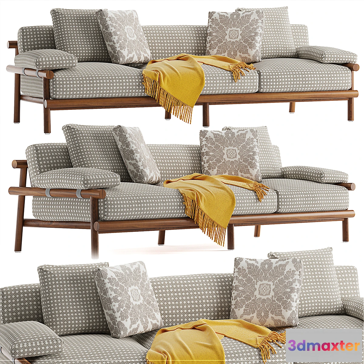 1447858 - B&B italia Ayana sofa 3D Max