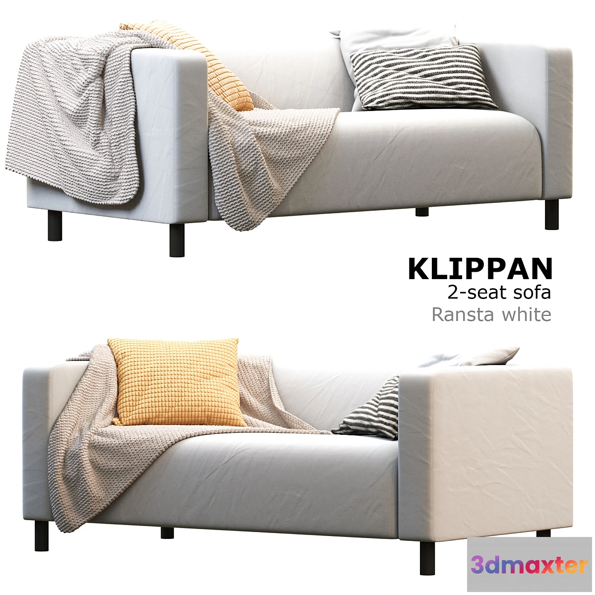 1447864 - Ikea Klippan Sofa 3D Max