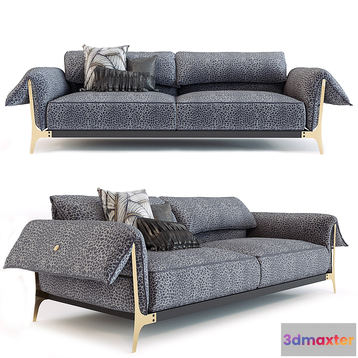 1448126 - Roberto Cavalli Montego Sofa 3D Max