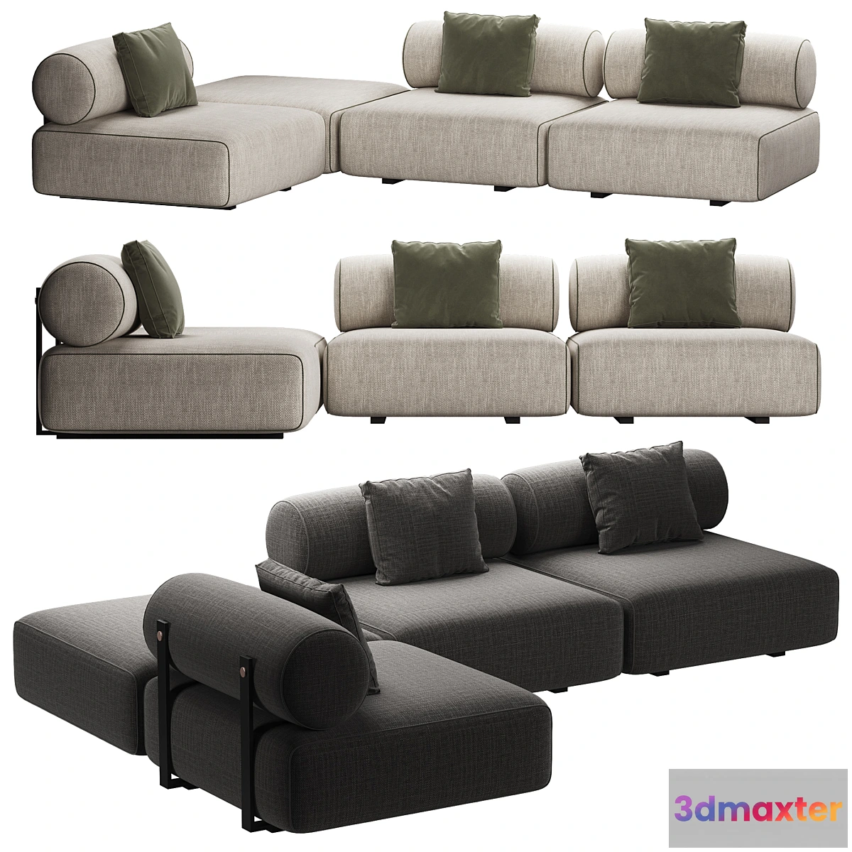 1448168 - Sofa Shinto by Domkapa 3D Max