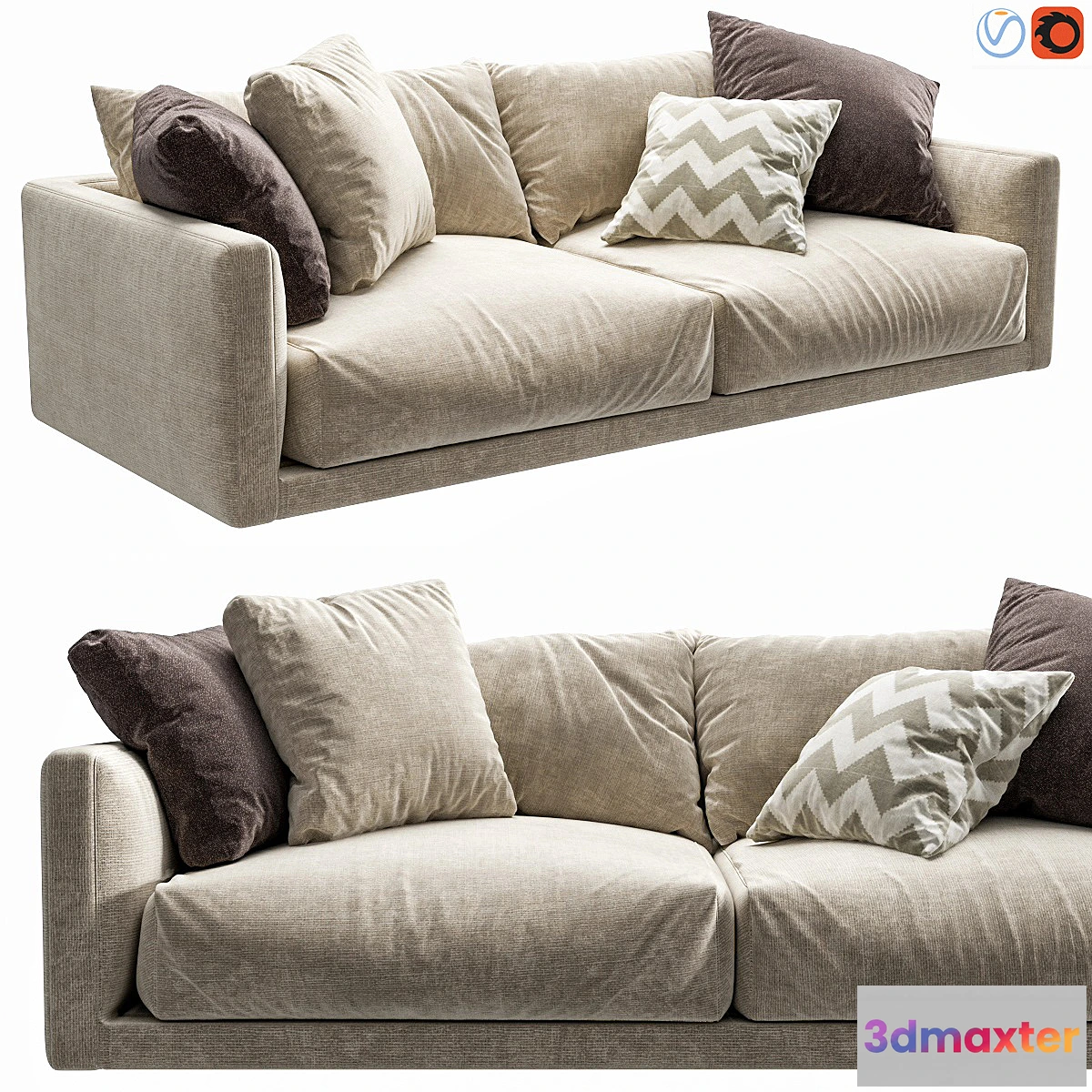 1448186 - Poliform bristol 3D Max