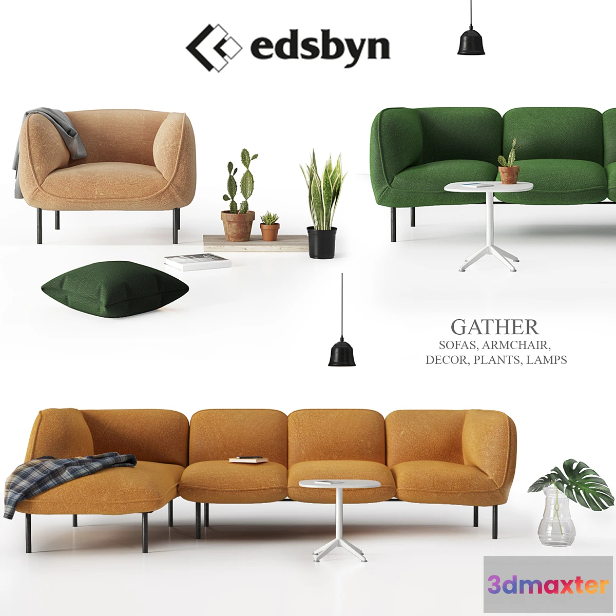 1448226 - Edsbyn series Gather 3D Max