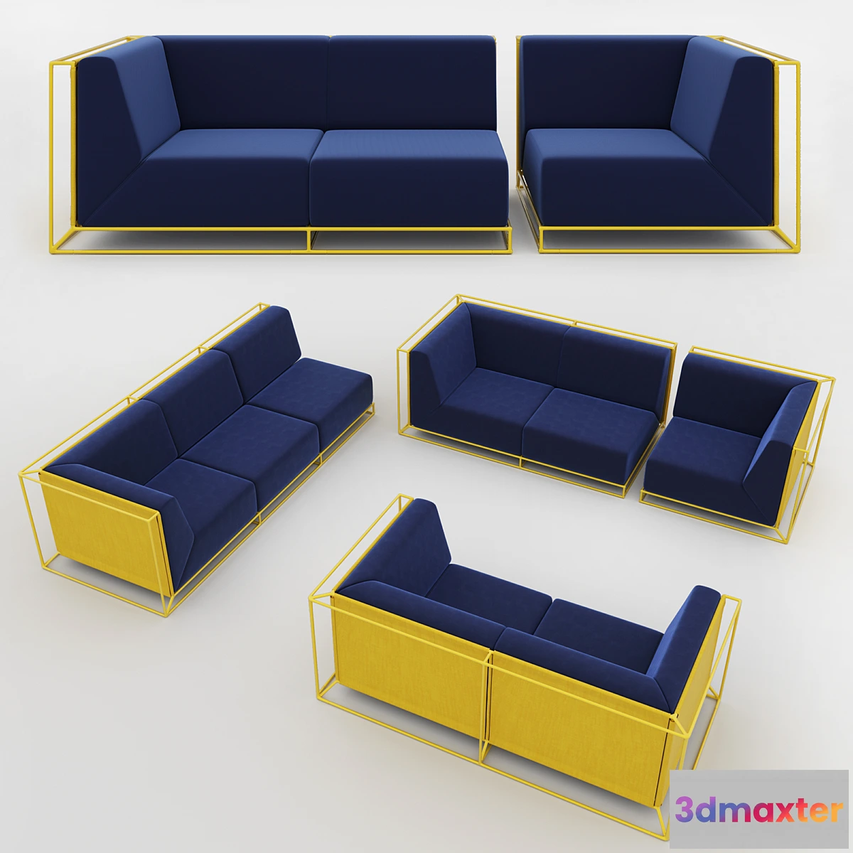 1448238 - floating sofa 3D Max