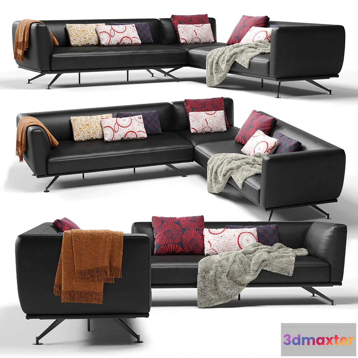 1448608 - LEMA Neil Sofa 3D Max