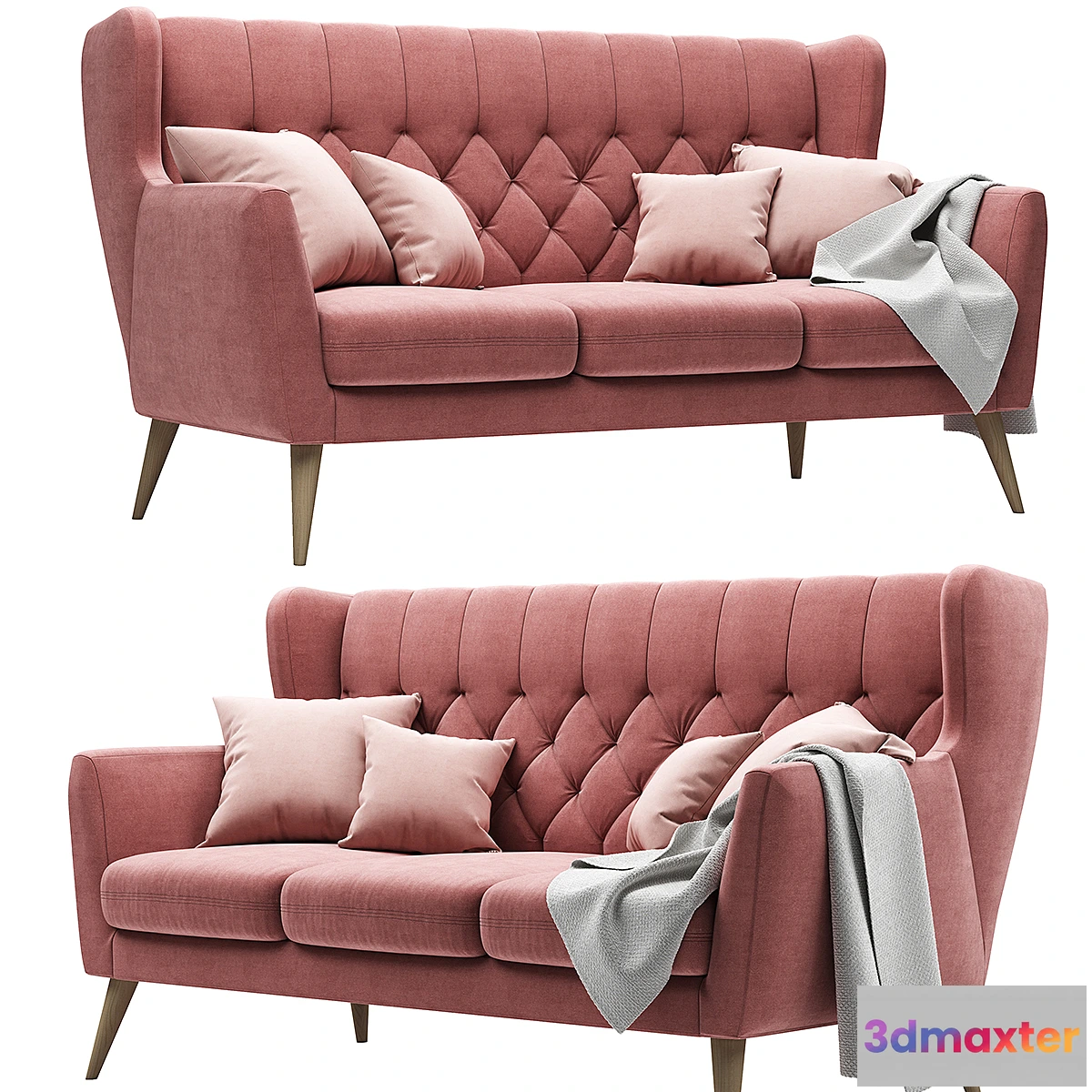 1448762 - Sofa Aria (3-seater) 3D Max