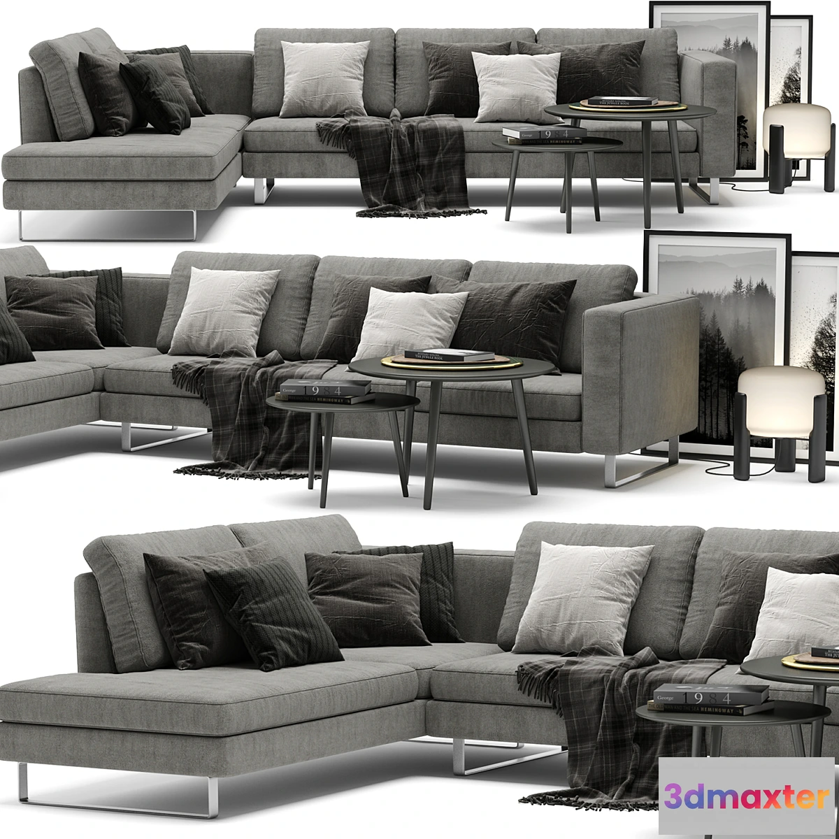 1448774 - BoConcept Indivi Sofa B 3D Max