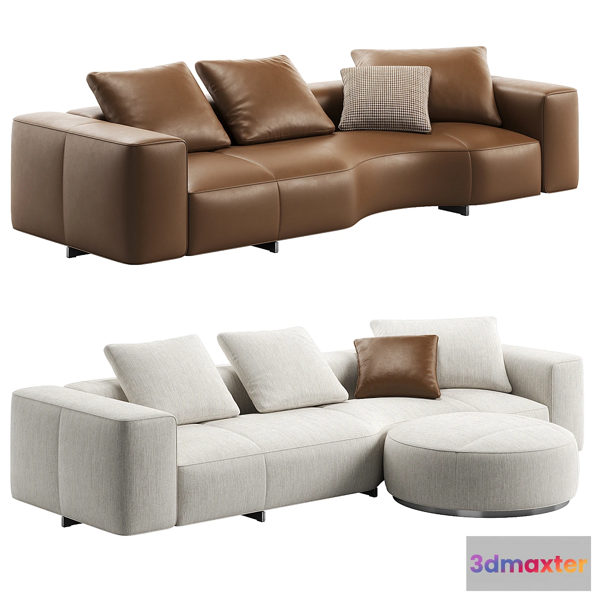 1449120 - Yves Sofa 04 by Minotti 3D Max