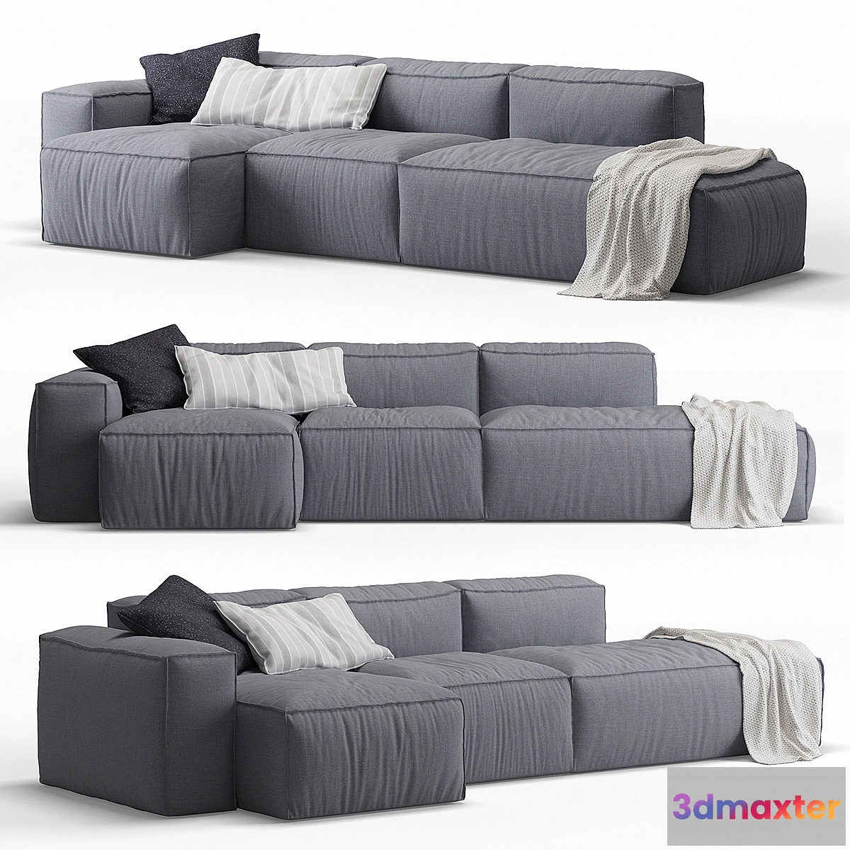 1449330 - Bonaldo Peanut B Lounge Sofa 3D Max