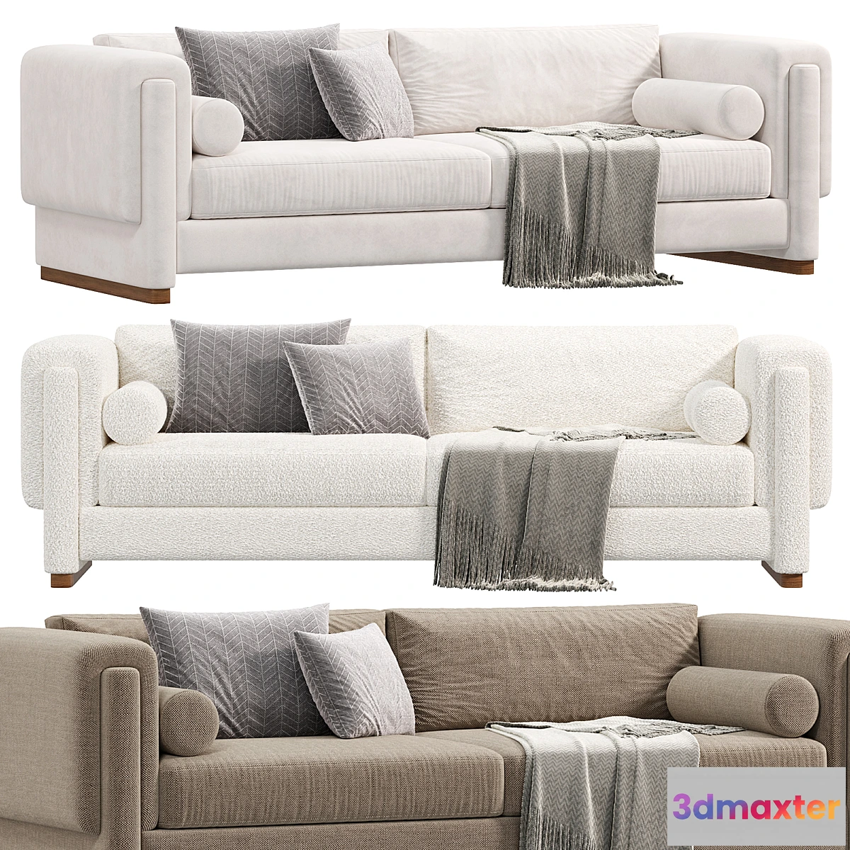 1449352 - Howard Sofa by Egg Collective 3D Max