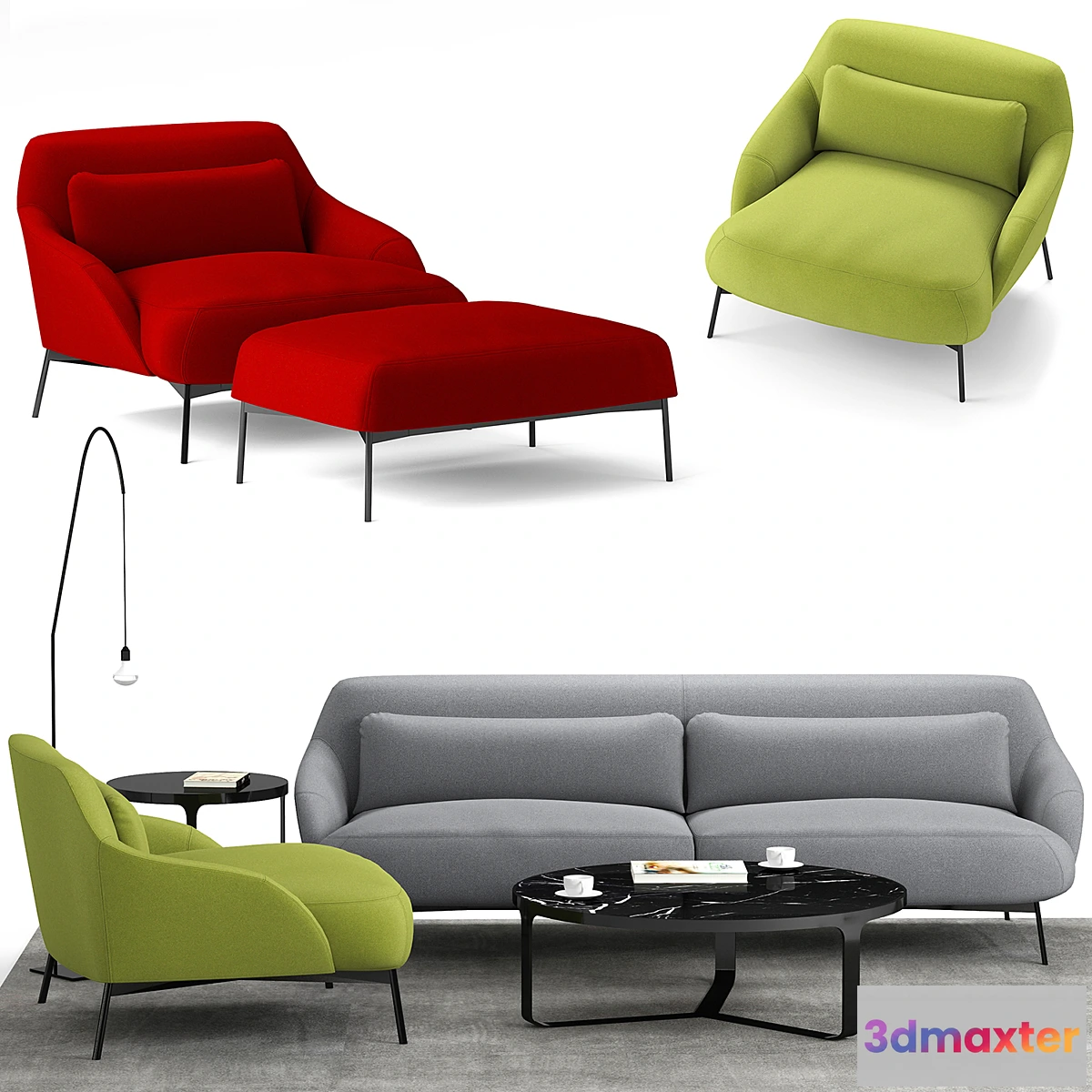 1450012 - Lima _ Tacchini Collection 3D Max