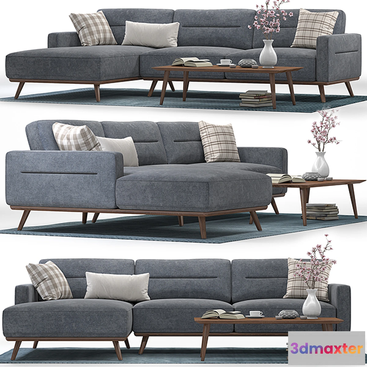 1450832 - Helsinki corner sofa 3D Max