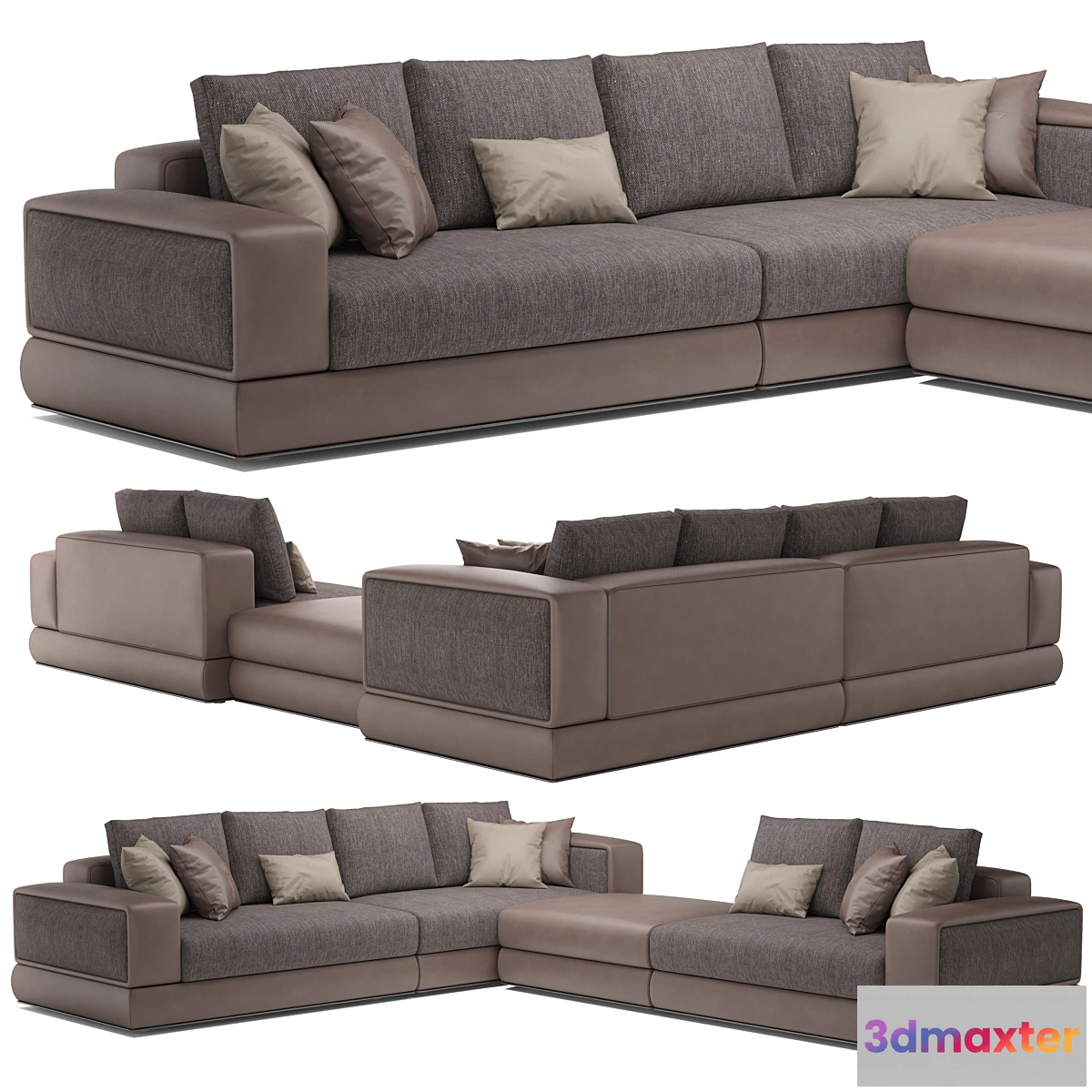 1450958 - Bentley home westbury corner sofa 3D Max