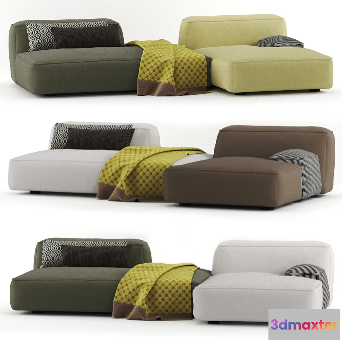 1451072 - LEMA Cloud Sofa 3D Max