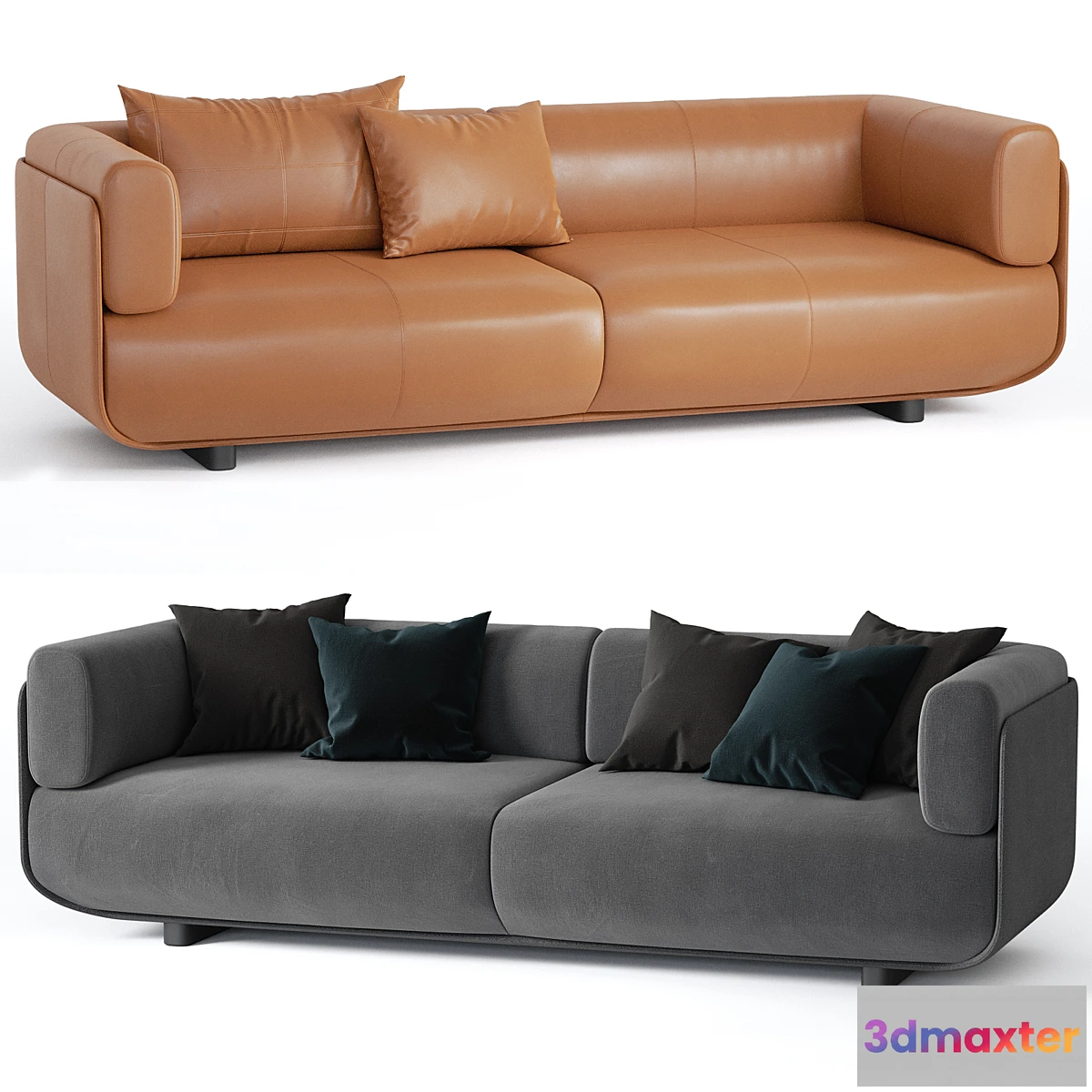 1451430 - Shaal Arper SOFA 3 SEATS 3D Max