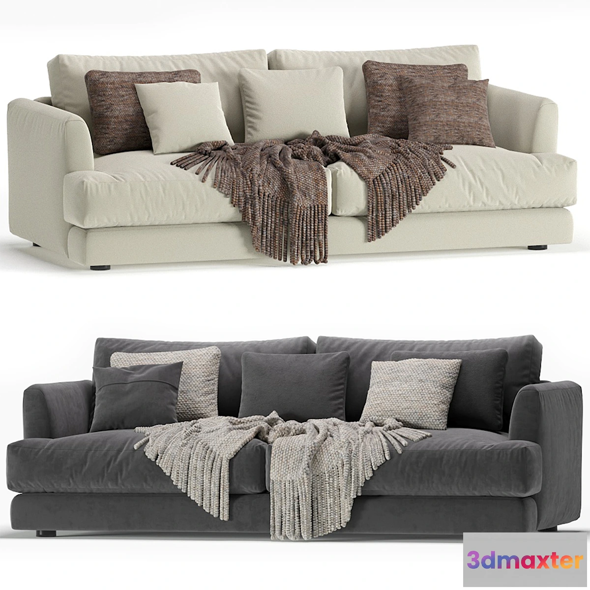 1451796 - West Elm Haven Sofa 3D Max