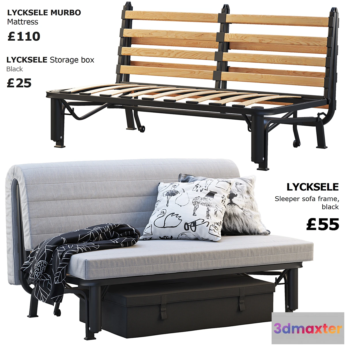 1451806 - Ikea lycksele 4 3D Max