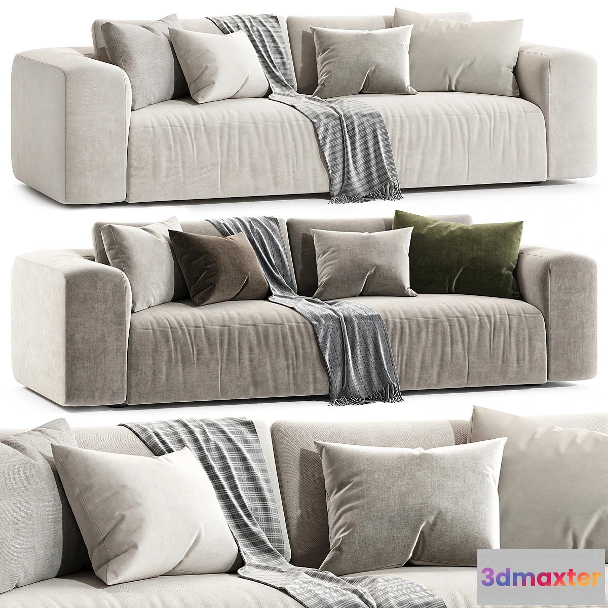 1452536 - Fenton Sofa set 2 3D Max