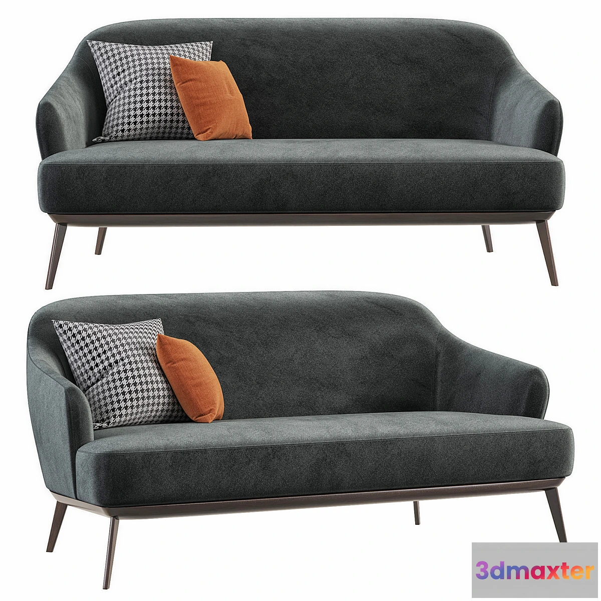 1452634 - Leslie sofa by Minotti 3D Max