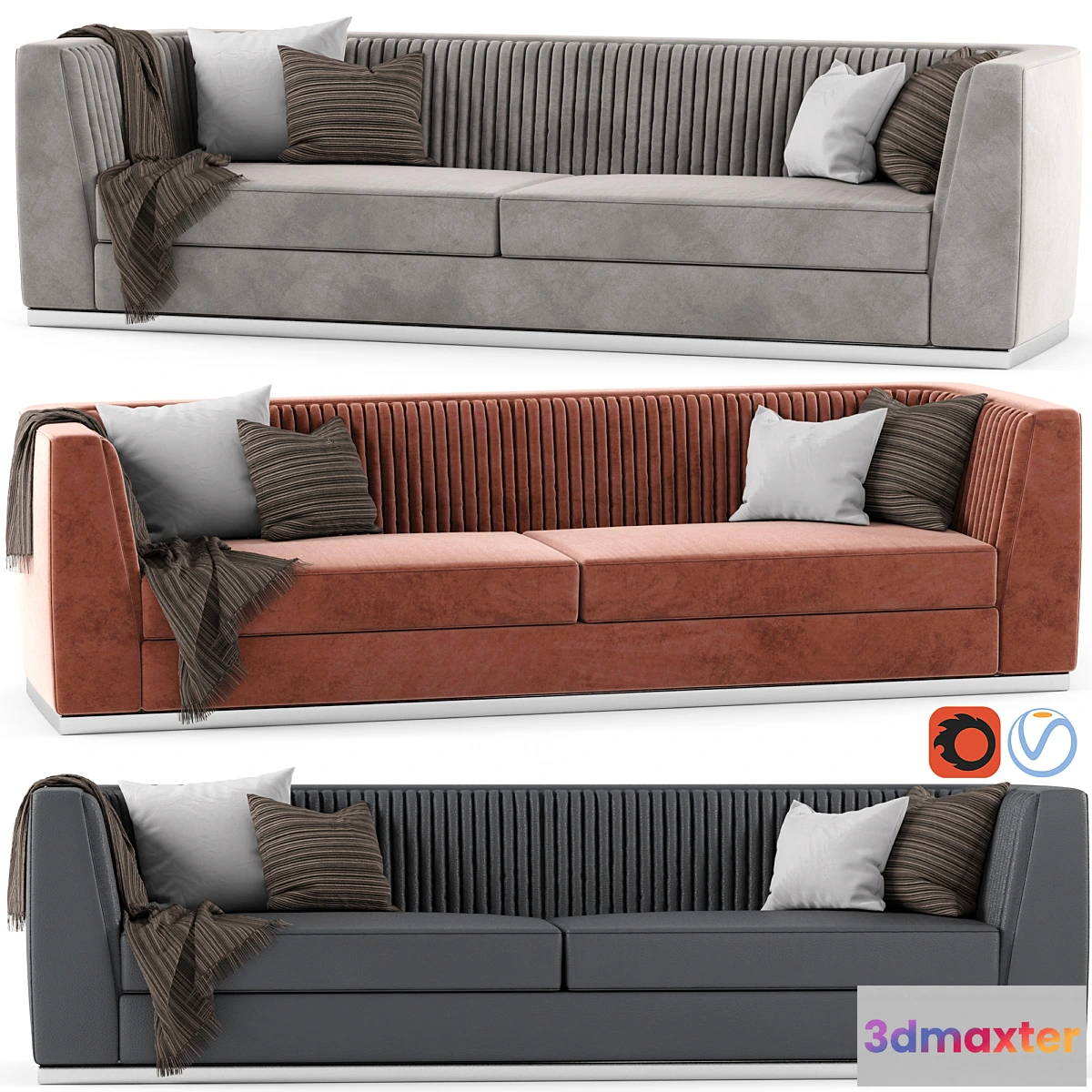 1452854 - Laskasas MIUZZA sofa 3D Max