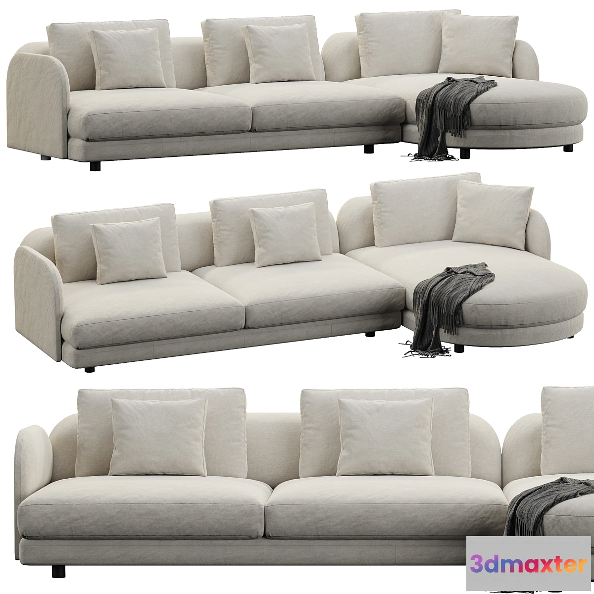 1453166 - Ditre Italia Avalon Chaise Lounge 3D Max