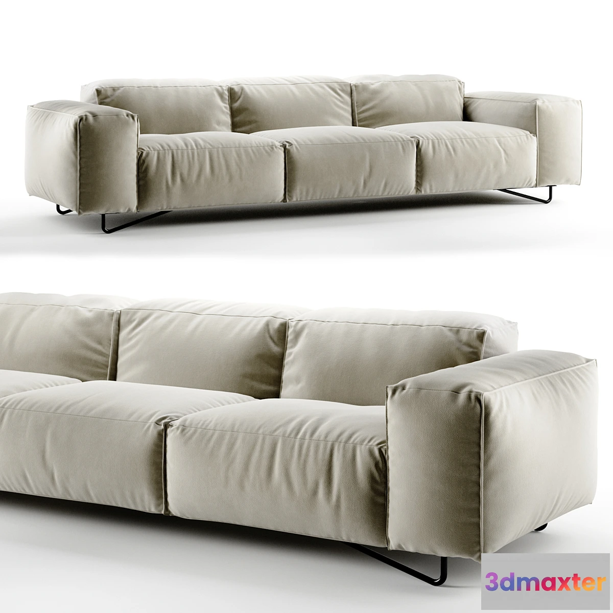 1453290 - Sofa JE T’ATTENDS Giopagani 3D Max