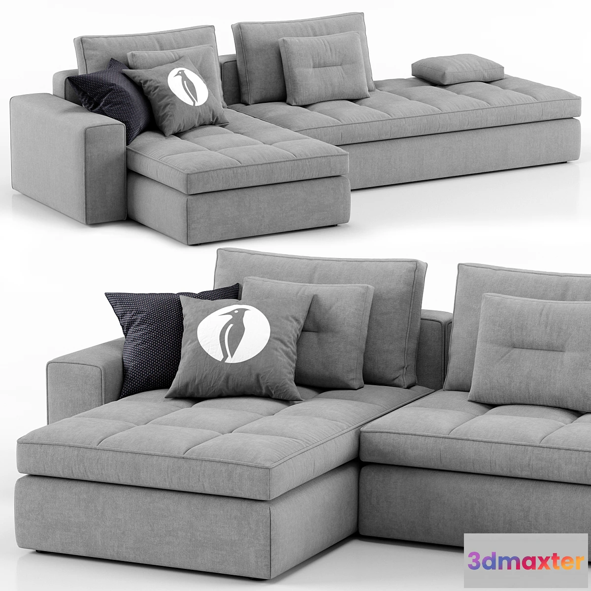 1453458 - Lounge sofa - Calligaris 3D Max